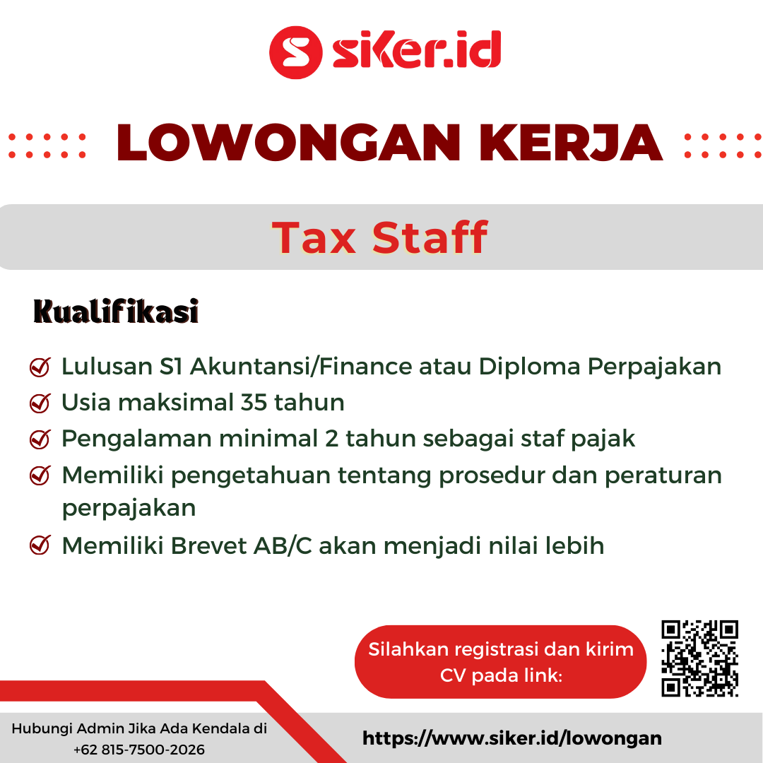 Tax Staff - PT Bisnis Rakyat Indonesia